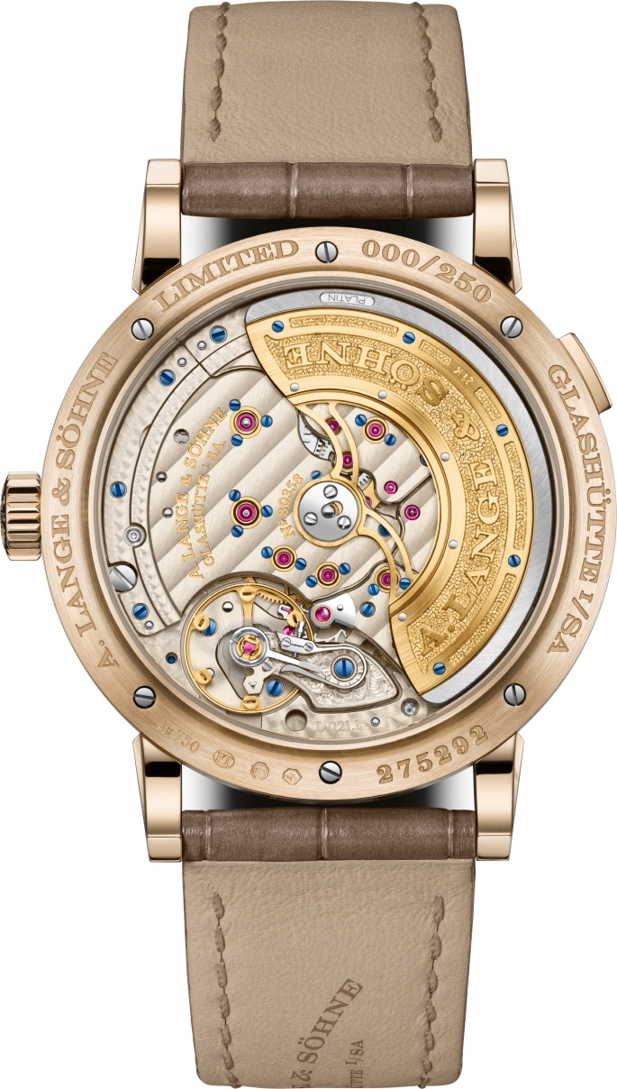 랑에 운트 죄네, 250피스 한정 ‘LANGE 1 DAYMATIC HONEYGOLD’ 선보여 1150-Image